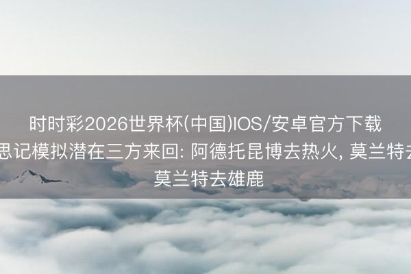 时时彩2026世界杯(中国)IOS/安卓官方下载 好意思记模拟潜在三方来回: 阿德托昆博去热火, 莫兰特去雄鹿
